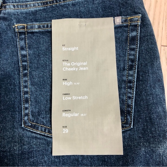 Everlane Original Cheeky Jean Size 29 Regular - Picture 6 of 6